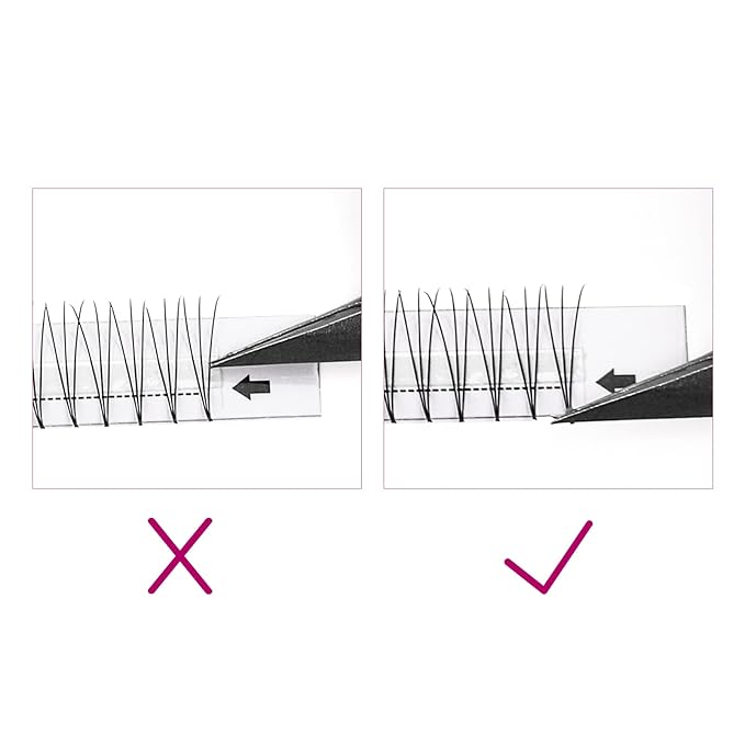 Premade Fans 3D to 20D Volume Lash Extensions Pointy Base Premade Fans Eyelash Extensions Pro Point Premade Lash Extensions Fans 0.05 0.07 0.10 Premade Lash Fans C CC D DD Curl Available (3D-0.07D, 19mm)