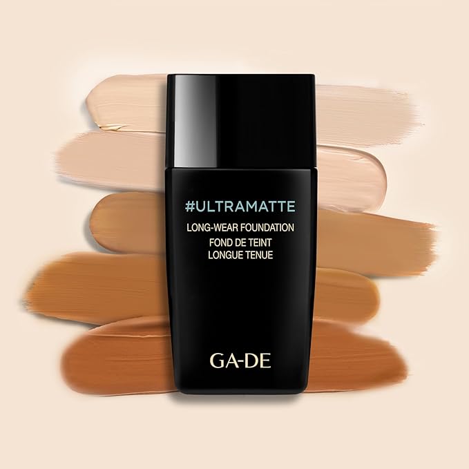 GA-DE Ultramate Long-Wear Foundation, 151 - Sweat-Resistant and No-Transfer Cream Foundation - Face Makeup for Flawless Ultra-Matte Finish - 1 oz