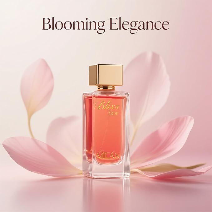 A CENTER 4PCS Perfume Set for Women - Floral Fragrance Gift Set with Vanilla,Sweet Fruity, Eau De Parfume| 3.4 Fl Oz Each(Valentine Milano,Bliss Soir,Sarah,RIO Jasmine)