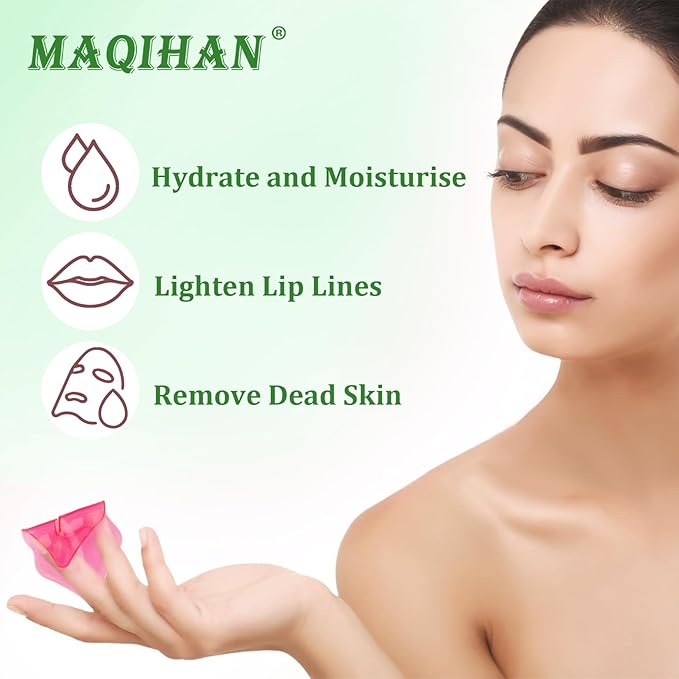 30PCS Moisturizing Lip Mask - Lip Patches for Spa Daily Labial Masks Skincare Hydrating to Reduce Wrinkles Dryness Anti-wrinkle Lightens, Avocado