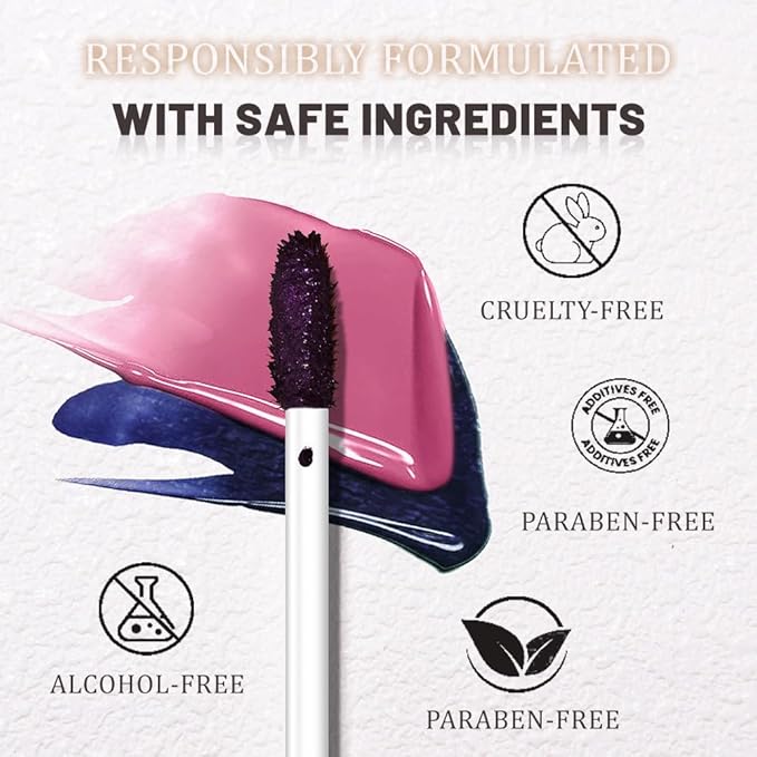 evpct 3Pcs Peel Off Lip Stain Tints with Tweezer, Liquid Lipstick Lip Stain Gloss Long Lasting Waterproof for Women, Non-stick Cup Lipstick Peel Off Highly Pigmented 24 Hrs Original Lips Stains, Set02