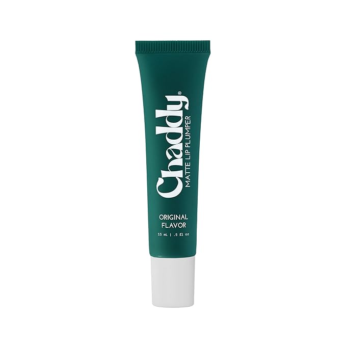 Chaddy Matte Lip Plumper - Hydrating Lip Plumper with Hyaluronic Acid | Plumping Lip, Natural Lip Care and Enhancer - 0.5 fl.oz (Original Flavor)