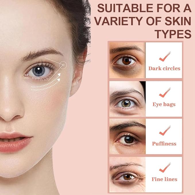 Micro Eye Patches, Under Eye Patches, Smile Line Patches for Puffy Eyes and Dark Circles, Under Eye Masks for Skin Care Deoxyribose (1 Pack)