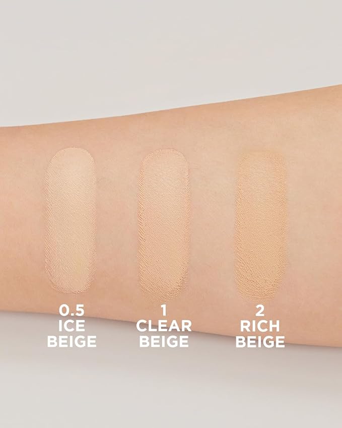 THESAEM Cover Perfection Pot Concealer 0.14oz - 01 Clear Beige for Fair to Medium Skin Tones - Single Pot Intensive Coverage Balm for Dark Circles, Blemishes & Imperfections - Korean Makeup