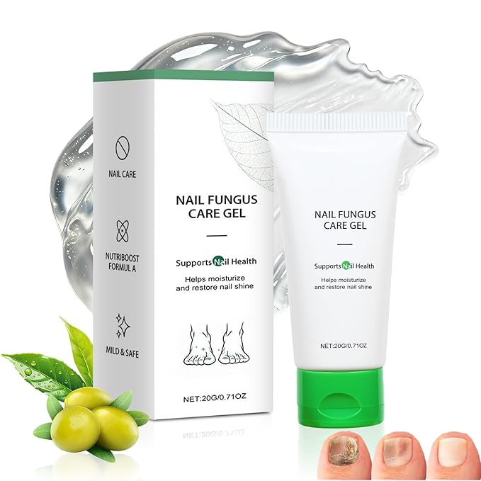 Natural Nail Repair Care Gel,Nail Growth Repair Cream, Multi-Purpose Nail Repair Treatment Gel for Feet