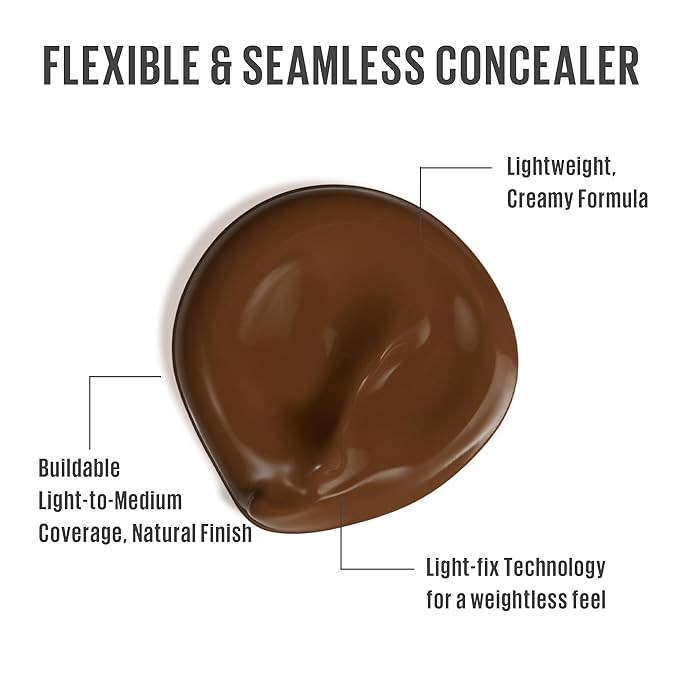 KAJA Don't Settle Concealer | 12 Coffee Bean | Cruelty-free, Vegan, Paraben-free, Sulfate-free, Phthalates-free, K-Beauty