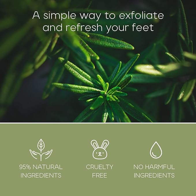 Skin Aesthetics Mint & Tea Tree Foot Masks - Repairs & Softens Cracked Feet, Hydrating & Exfoliating - Dermatologist Tested Korean Skincare - Clean Beauty, Natural Ingredients, Cruelty-Free - 3 Pairs