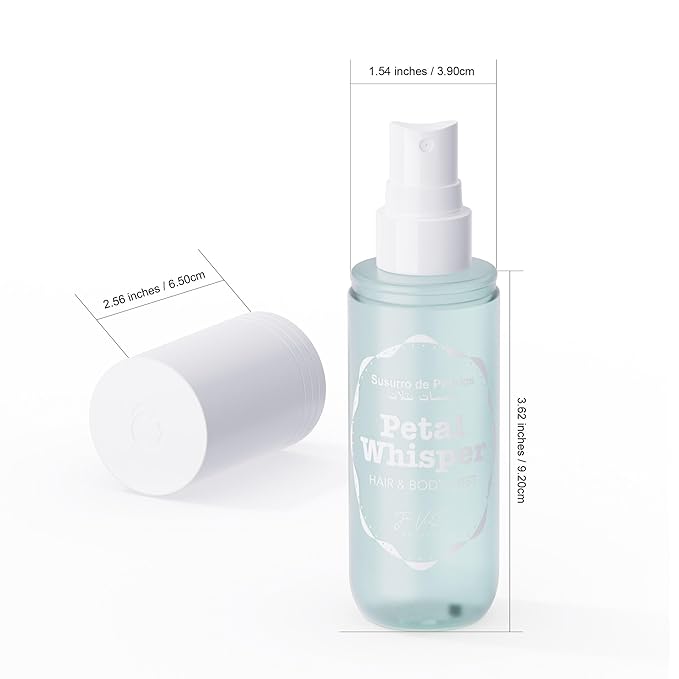 JA VEIR Body & Hair Fragrance Mist Original Perfumed Vanilla Spray for Women (Petal Whisper)