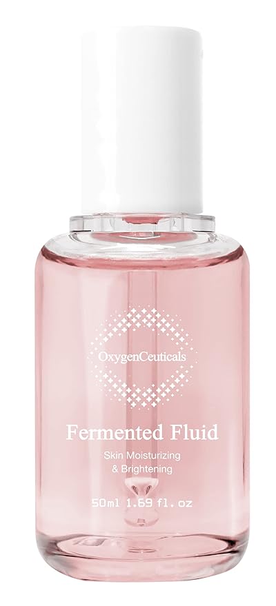 OxygenCeuticals Fermented Fluid – Brightening & Hydrating Ampoule with Fructan Ferment Extract, Arbutin & Niacinamide, Improves Skin Tone & Radiance for Dry and Dull Skin. 1.69 fl.oz (50ml)
