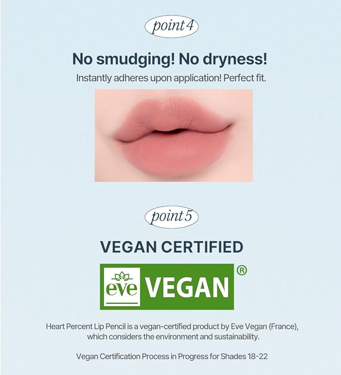 Heart Percent Dote On Mood Lip Liner Pencil, Long-Lasting Creamy Lip Crayon Smooth Lipliner Retractable Lipstick Overlip Line Color 0.8g, #14. Calm Pink
