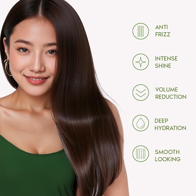 I Belli Capelli Ravenna B-tox Organic Kit - Hair B-tox Treatment (35.2 Fl Oz) Formaldehyde-Free + Hair Mask for Damaged Hair (52.9 fl oz) - Straightening, Intense Shine & Moisture for All Hair Types