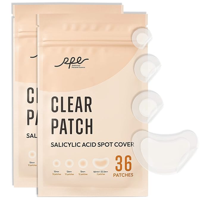 RPE Life Korean Pimple Patches – Invisible Acne Stickers with Salicylic Acid & Hydrocolloid, Miracle Patches for Pimples Zit Stickers Blemish Dots Pimple Stickers for Face Overnight Healing - 72 Count
