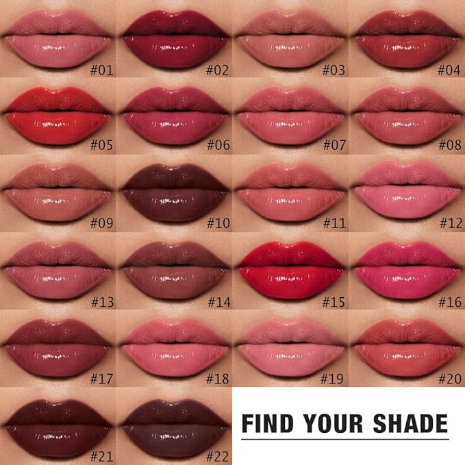 Kaely Longwear No-Budge Lipstick for Women, Highly Pigmented Liquid Lip Color Makeup, Non-Transfer Lip Gloss Stain Waterproof Smudge Proof 24 Hour, Instant Shine, Vegan & Cruelty-Free, 11 PEACHY