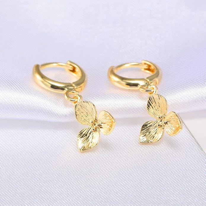XYJZXY Gold Huggie Small Hoop Earrings with Charm Personalized Snake/Evil Eye/Star/Cross/Lock/Key 18k Gold Plated Crystal Drop Dangle Earrings for Women