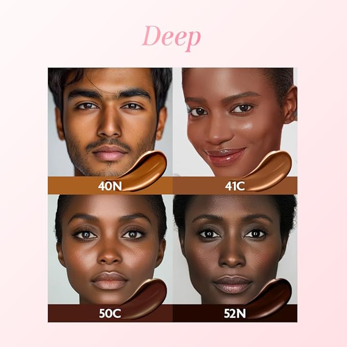 milktouch Cushion Foundation, 24H Flawless Skin, Radiant Shine, No Oxidation, Long-Lasting, Non-Creasing, 60% Hydrating Skincare Infused Korean, Stocking Stuffers, Christmas Gifts (50C Chocolate)