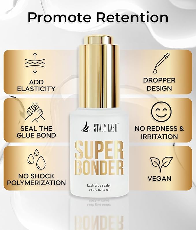 STACY LASH Super Bonder for Lash Extensions/Locks Eyelash Glue Fumes/Lash Extension Primer Complement/Lash Bonder for Mink Individual Lashes/Eyelash Extension Supplies