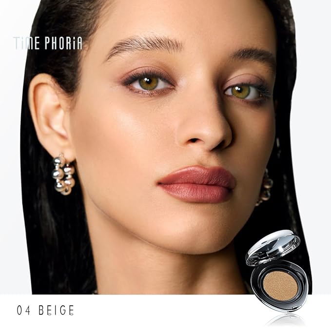 TIMELESS LUMINA MATTE PERFECTION CUSHION | Full Coverage, Weightless, Skin fit, Velvety Matte Finish, Oil-Control Waterproof Foundation, Sweatproof Flawless BB Cream CC (04 BEIGE)