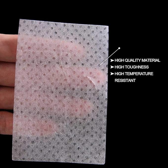 Breathable Permanent Hair Perming Kit - Perming Solution with Mesh Papers for Home Hair Perms