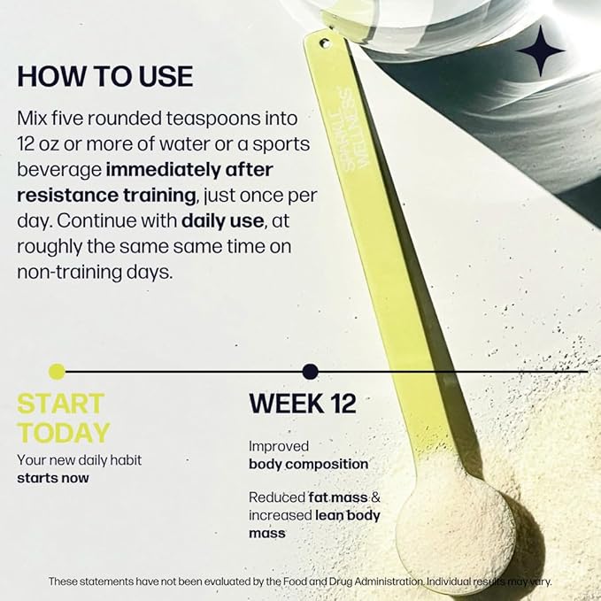 Sparkle Wellness Muscle Boost (No Flavor) [30-Serves] | Collagen Supplement Powder with Hydrolyzed BODYBALANCE Collagen Peptides & Buffered Vitamin C | Improves Body Composition
