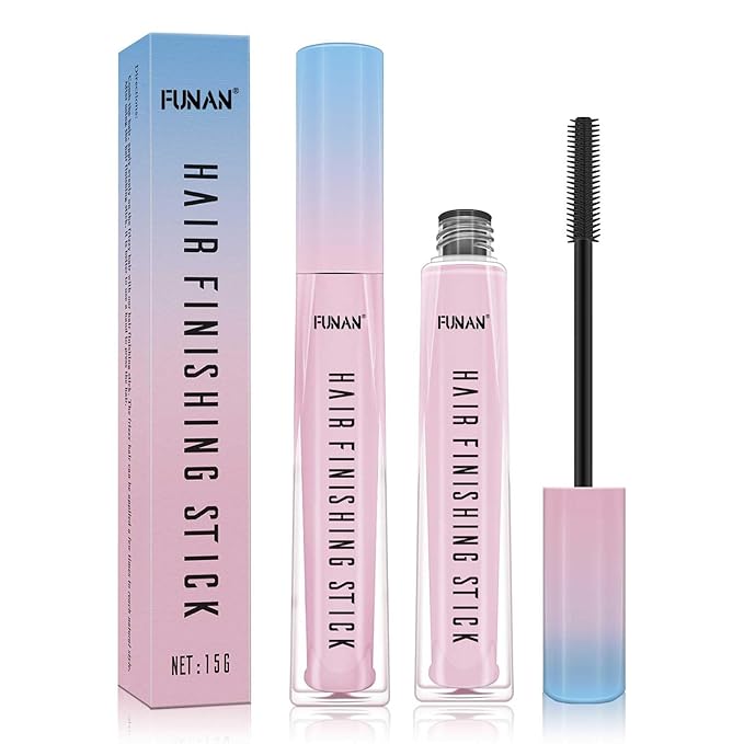 SUOFEIYA Hair Finishing Stick, Flyaway Feel Stick Hair, Small Broken Hairs Finishing Cream, Non-Greasy and Non-Sticky (2 Pack)