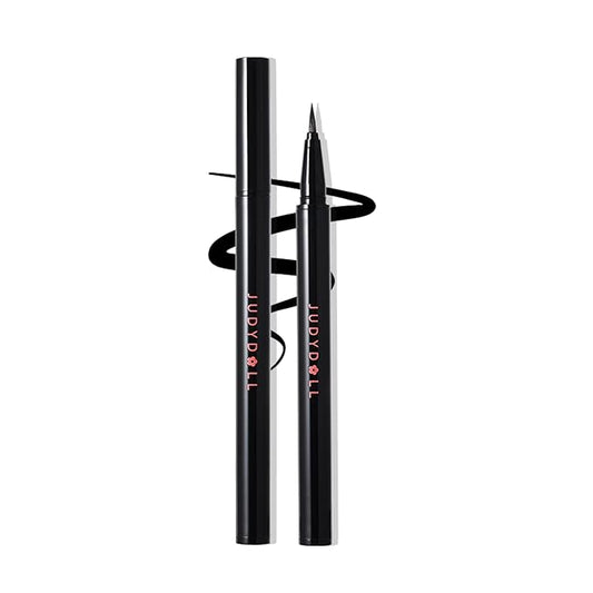 JUDYDOLL Ink Glider Longlasting Liquid Eyeliner - 30H Waterproof, Smudgeproof, Longlasting & Easy Glide, Intense Black, Ideal for Cat Eyes & Wings