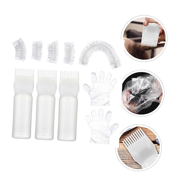 ASAKKURA Professional Hair Dye Kit Hair Bleach Kit Diy Coloring Tools Complete for Home Salon