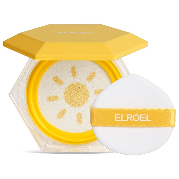 Pang Pang Big Sun Cushion Plus Refill - Korean Hypoallergenic & Cooling Face Sunscreen with Puff Sponge - Broad Spectrum SPF50+ PA++++ (0.88 oz)