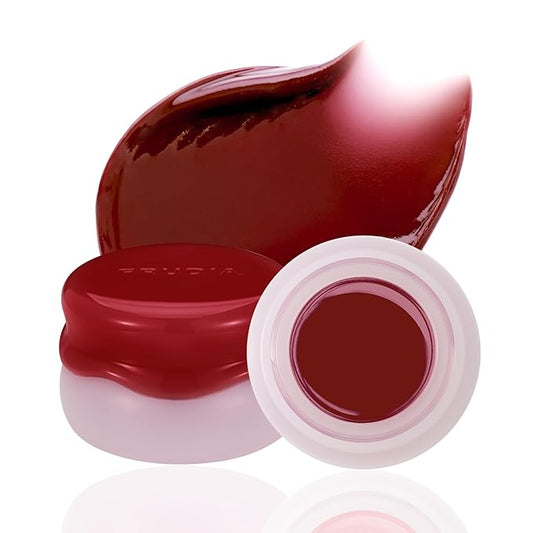 FRUDIA Glow Juicy Jam Lip & Cheek Stain (Hush Fig) – Korean Lip Tint & Blush in One | Long-Lasting, Moisturizing, Non-Sticky Glossy Color for Lips, Cheeks & Eyes | Deep Rose Beight (4.5g)