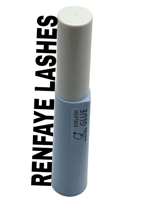 RENFAYE LASHES Eyelash Glue for Strips, Lashes DIY Application, Long-Lasting up to 96 Hours. 0.17oz