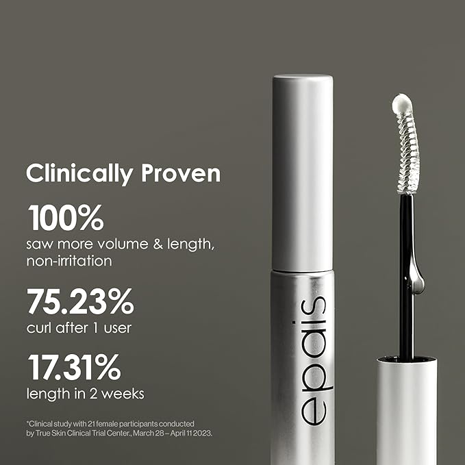 EPAIS Essential Eyelash Growth Serum, Jumbo Size 15ml/0.5fl.oz - Safe & Gentle Lashes Care, Nutrient Formula for Longer, Fuller, Thicker in 2 Weeks, To Grow Lashes Natural Longer, Non-Prostaglandin
