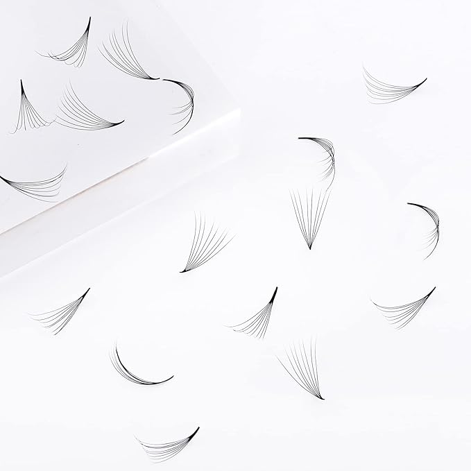 Premade Fans Eyelash Extensions 1000pcs Promades Eyelash Volume Lash Extensions Pointed Base Loose Fans Premade Lash Extensions Fans Handmade Pre Made Volume Lashes Mix (8D-0.07C, 9-16mm)