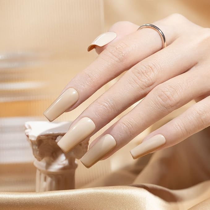 RARJSM Gel Nail Polish Nude Opaque Beige Skin Tone Milky GelPolish 15ml Neutral Color Soak Off UV LED Cured Nail Gel Polish for Nail Art French Manicure Salon DIY Home 1 Piece