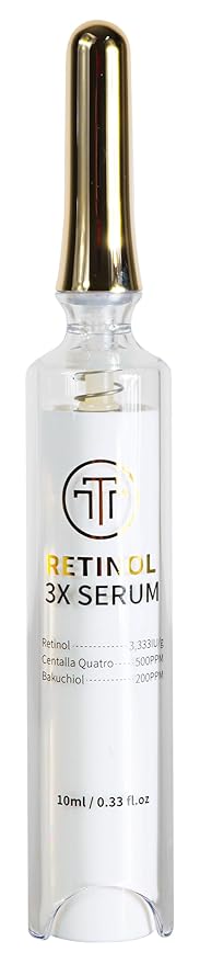 tom-tit-tot Retinol 3X Serum - for Soothed and Strengthened Skin with Centella Asiatica Extract and Retinol, Korean Premium Skin Care, 10ml / 0.33 fl oz
