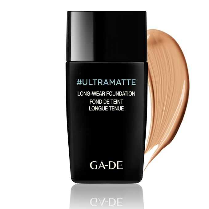 GA-DE Ultramate Long-Wear Foundation, 152 - Sweat-Resistant and No-Transfer Cream Foundation - Face Makeup for Flawless Ultra-Matte Finish - 1 oz