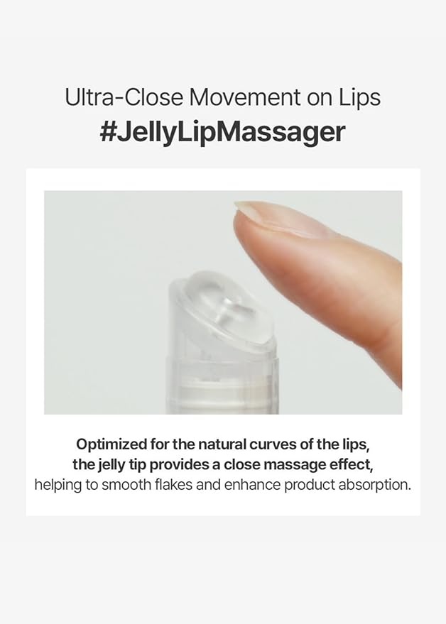 Lip Care Color Oil #Pink Soda 0.34 Fl Oz, Vegan Tinted Lip Oil with Jelly Massager for Dry Lips, Hydrating & Cooling Lip Treatment, Long-Lasting Glow & Volume, Korean Lip Oil, BeginS