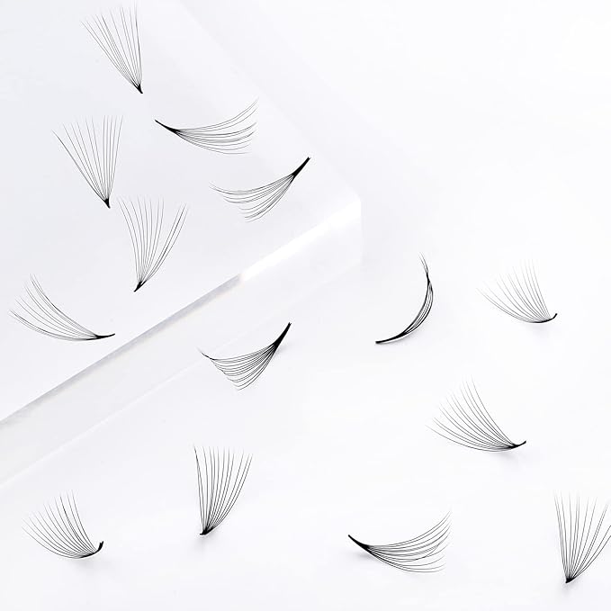 Premade Fans Eyelash Extensions 1000pcs Promades Eyelash Volume Lash Extensions Pointed Base Loose Fans Premade Lash Extensions Fans Handmade Pre Made Volume Lashes Mix (12D-0.07C, 15-20mm)
