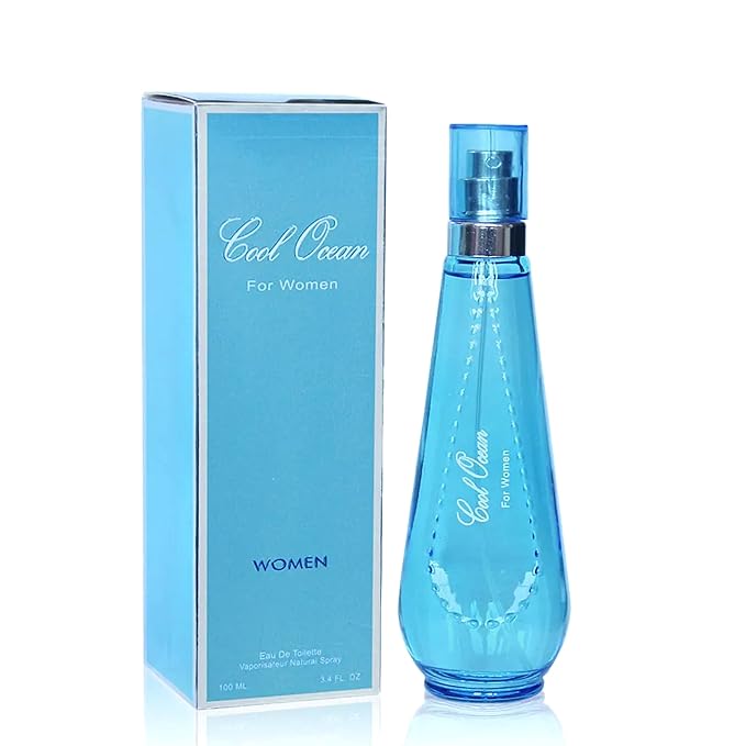 AFLUXE Women's Perfume Combo Set Milano Women&Cool Ocean Floral Fruity Fragrance Eau De Parfum Elegant 100ml Bottle Natural Spray Each for Daily Used