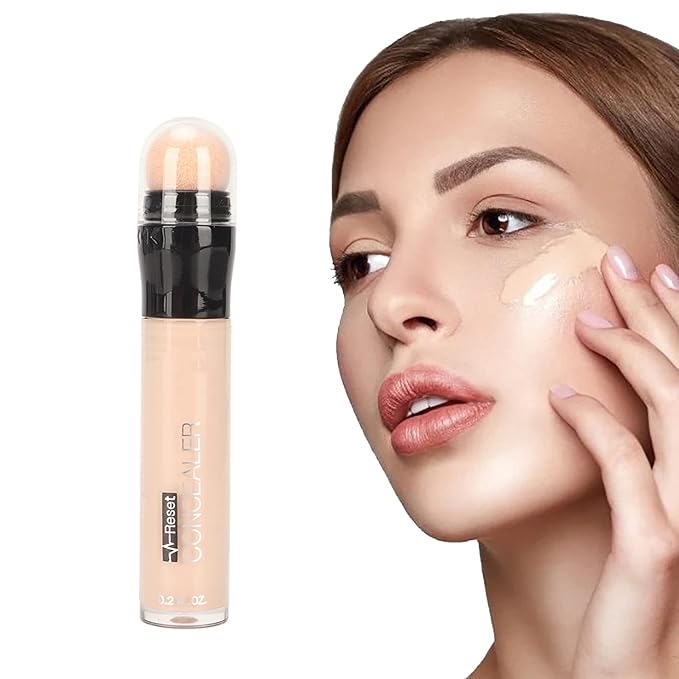 Concealer Stick, Blemish Concealer Face Makeup Pen Soft Texture Watertight Contour Concealer Stick for Men and Women to and Fight Blemishes