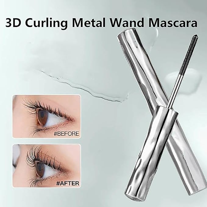 Zkyo Steel Tube Eyelash Prime𝐫, Eyelash Primer,Tubular Eyelash Primer,WaterproofLong Curling Mascara,Natural And Non-Smudged, Hydrofix Fiber Mascara (2)