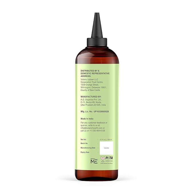 Botanic Hearth Hair Oil for Hair Growth & Hair Relaxer | Strengthening Dry, Frizzy, Damaged Hair & Scalp Treatment | Rosemary Batana Hair Oil – 6.7 Fl Oz (2 Pack)