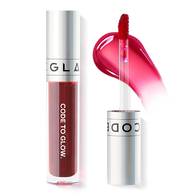 Glam Code Wipe-Off Lip Stain Non-stick to Cup Transfer-Resistant, Smudge-Proof Lip Tint Highly Pigmented Matte Finish Long-lasting Vibrant Kiss-Proof Lip Stain - 02# Berry Red