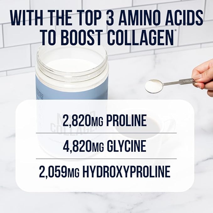 NAKED Chocolate Collagen Advanced - Peptides Protein Powder, Hyaluronic Acid, Vitamin C, Pasture-Raised, Grass-Fed Hydrolyzed Collagen Supplement, Paleo Friendly, Non-GMO, Keto, Gluten Free, 1.3LB