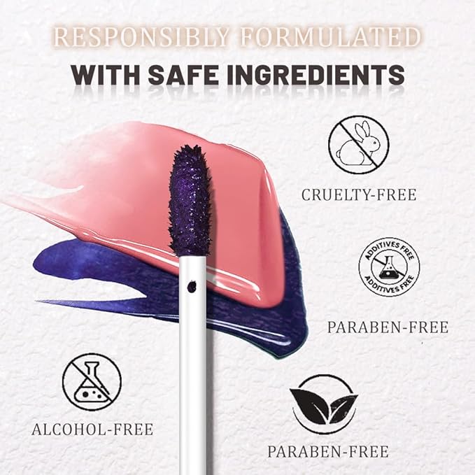 evpct 3Pcs Peel Off Lip Stain Tints with Tweezer, Liquid Lipstick Lip Stain Gloss Long Lasting Waterproof for Women, Non-stick Cup Lipstick Peel Off Highly Pigmented 24 Hrs Original Lips Stains, Set01