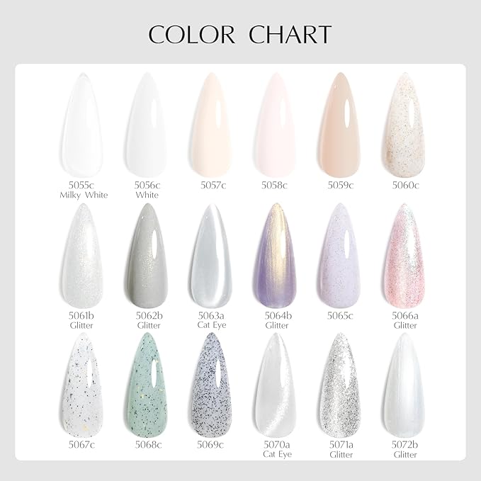 VENALISA Light Pink Gel Nail Polish, 1Pcs Nude Pink Gel Polish Color High Gloss Soak Off U V Nail Manicure Salon DIY