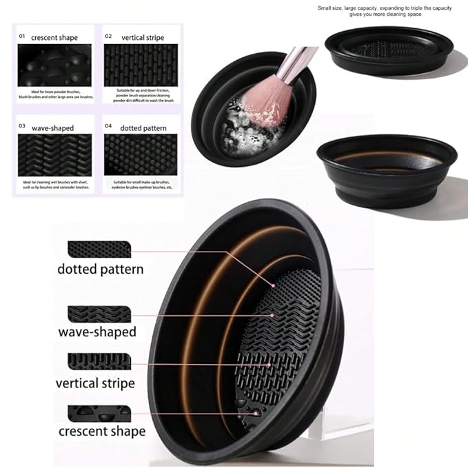 51Pcs Black Makeup Brushes Set Professional Makeup Kit Multi-functional Makeup Tool Set with Facial Makeup Accessories, Foundation Makeup Brush Kit Eye and Face Make up Brushes & Tools