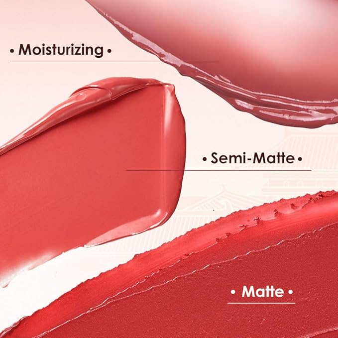 Catkin Moist Lipstick Hydrating High Impact Color Infused with Vitamin E and Avocado Oil Smooth Soft Texture Long Lasting Pink Glow Shimmer Finish 133