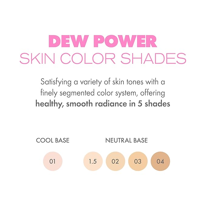 Amuse SEOUL Dew Power Vegan Cushion Foundation (04 TAN) | Dewy, glow, long-lasting, double coverage, clean beauty, lightweight, natural look, hydrating cushion