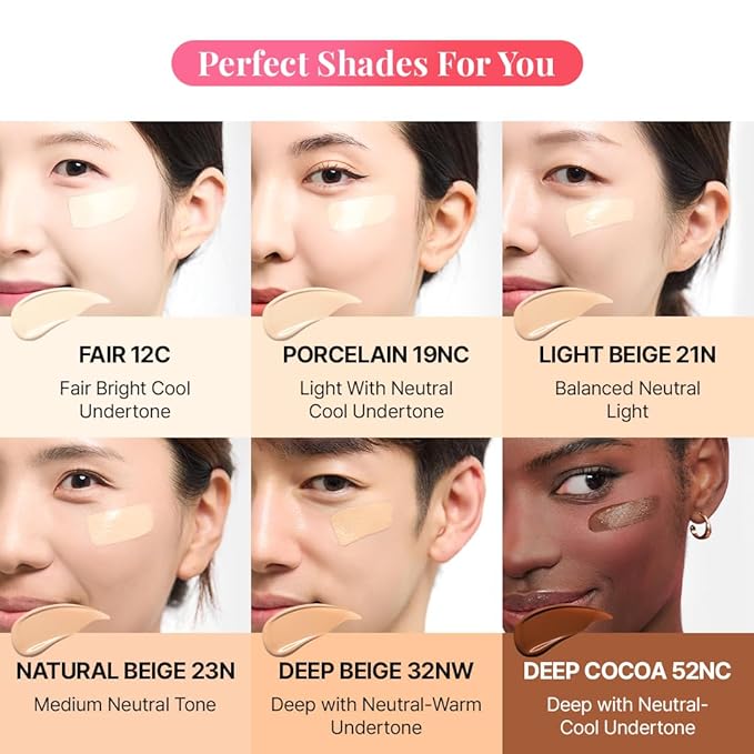 Hanskin Code On Double D Cream Foundation – DEEP COCOA Contour Shade | Full-Coverage Creamy Liquid for Seamless Sculpting & Natural Contour | Semi-Matte Finish | 1.18 Fl Oz