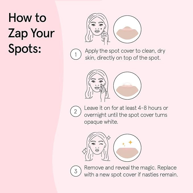 grace & stella Award Winning Pore Strip - Pimple Patches for Face - Heart Hydrocolloid Zit Stickers that Help Soothe & Conceal Breakouts - Cute Patches - Dermatologist-Tested, Vegan (Heart, 72 Count)