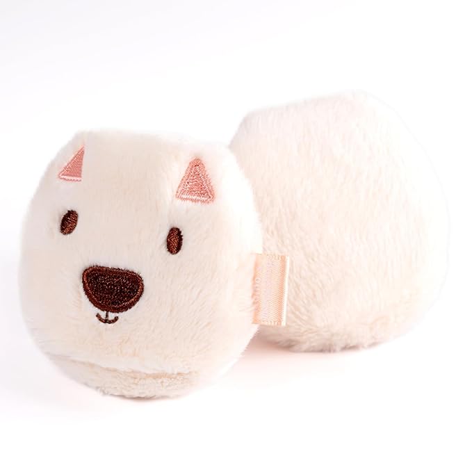 Face Fluffy Powder Puff,Soft Plush Setting Powder Puff, Large Velour Makeup Puff for Loose Or Pressed Powders,Round Cosmetic Puff, Beauty Makeup Tool,1pcs